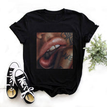 Load image into Gallery viewer, 2020 Tees Women T Shirt Print Letter T-shirt Casual White Black Pink Short Sleeve Cotton Tops Summer Brand clothing