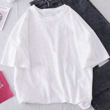 Load image into Gallery viewer, Harajuku Kawaii Tshirts Lovely Cartoon Printed Women Fashion T-Shirt Lilo Stitch Casual T Shirt Cute Casual Tops Mujer Camisetas