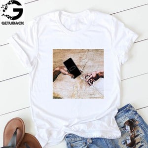 2020 Tees Women T Shirt Print Letter T-shirt Casual White Black Pink Short Sleeve Cotton Tops Summer Brand clothing