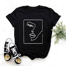 Load image into Gallery viewer, 2020 Tees Women T Shirt Print Letter T-shirt Casual White Black Pink Short Sleeve Cotton Tops Summer Brand clothing
