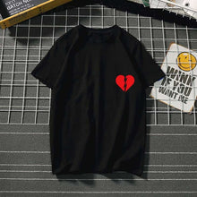 Load image into Gallery viewer, Women's t-shirt Harajuku love t shirt women feminina ladies Than heart ulzzang graphic t shirts women 2019 summer femme clothes
